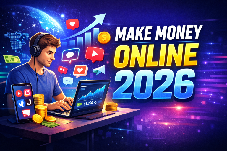 10 Proven Ways to Make Money Online Today in 2026 (No Degree Needed!)