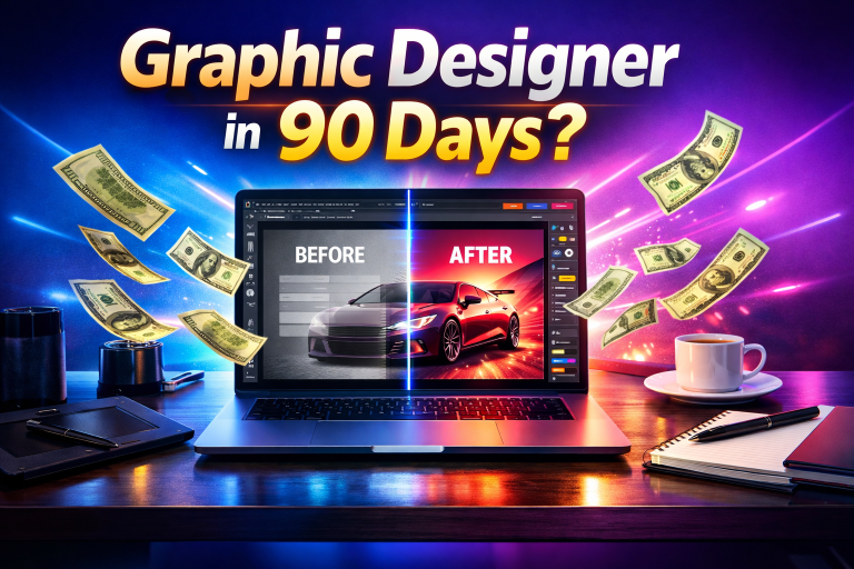 Graphic design in 90 days